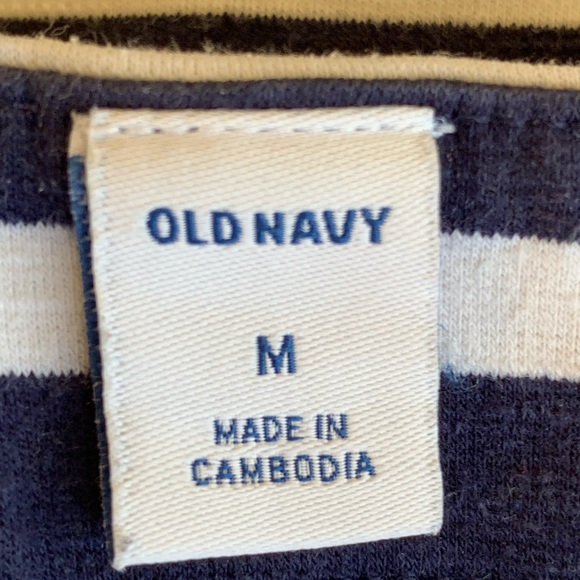 OLD NAVY STRIPED BODYCON MINI DRESS. WOMEN’S SIZE MEDIUM - Picture 7 of 8